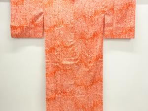 枝垂れ花模様単衣長襦袢